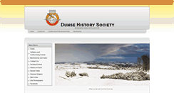 Desktop Screenshot of dunsehistorysociety.co.uk